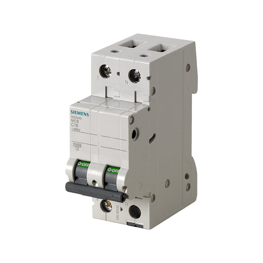 SIEMENS 5SN4 miniature circuit breaker 1P+N