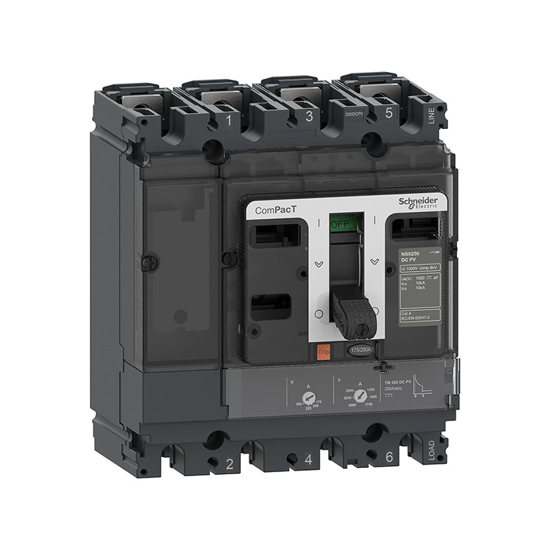 Schneider NSX S 100kA DC Molded case circuit breaker