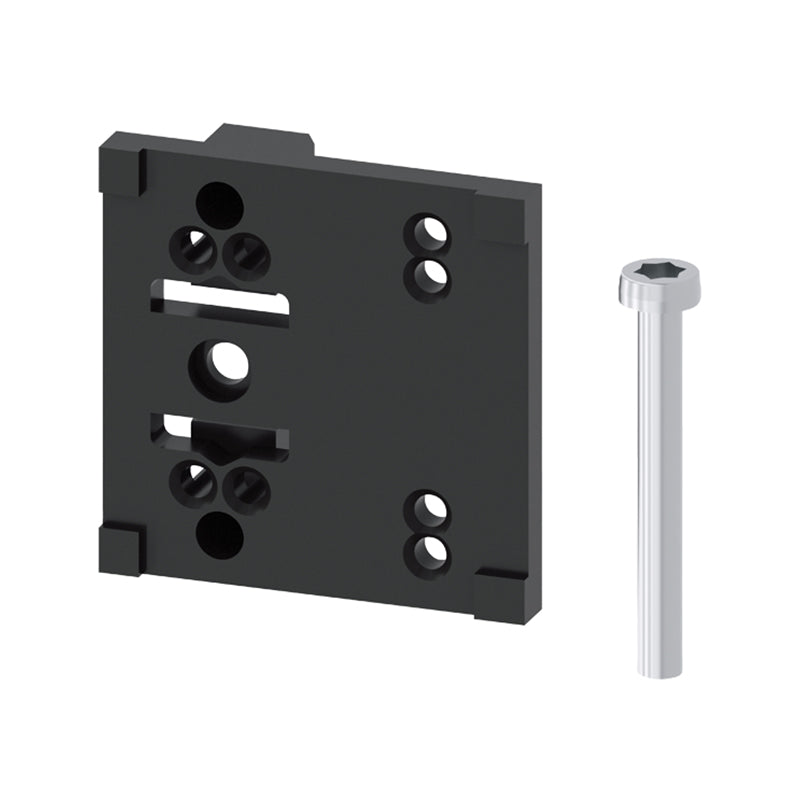 SIEMENS/Siemens 3SX switch accessories black mounting plate