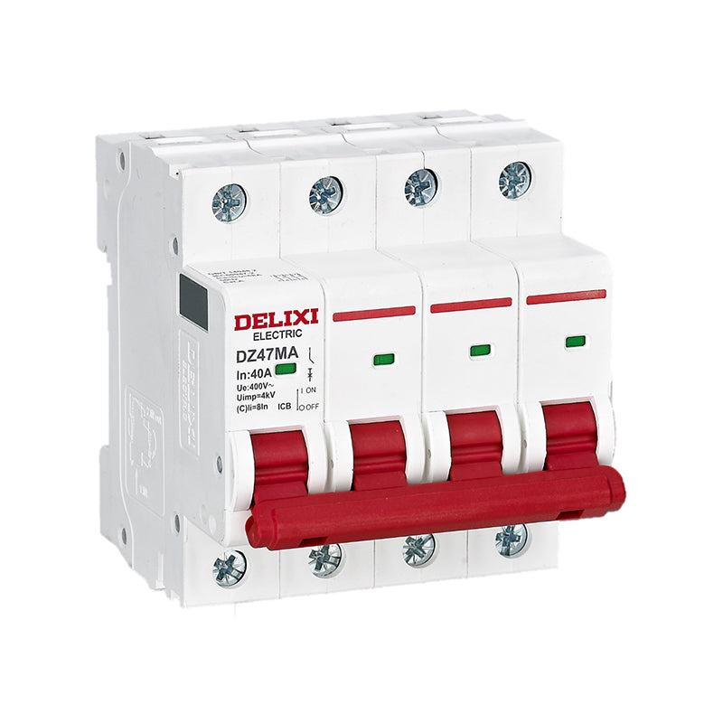 DELIXI DZ47MA D Type single magnetic circuit breaker