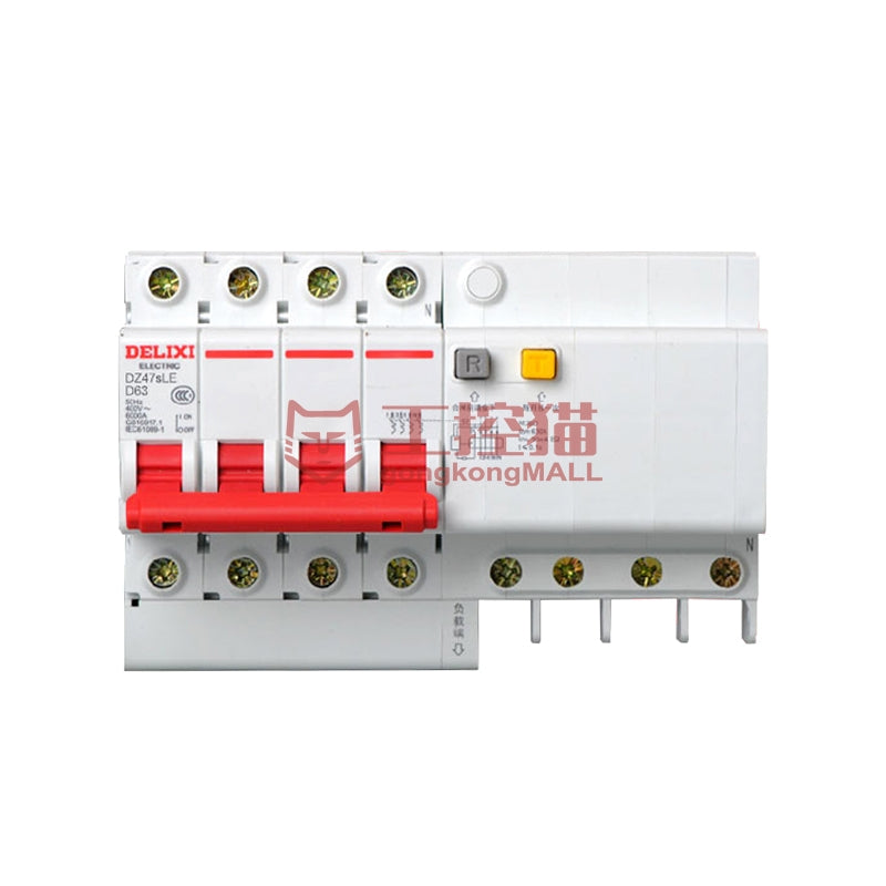 DELIXI DZ47TRLE Transparent RCBO 6kA Miniature Earth Leakage Circuit Breaker
