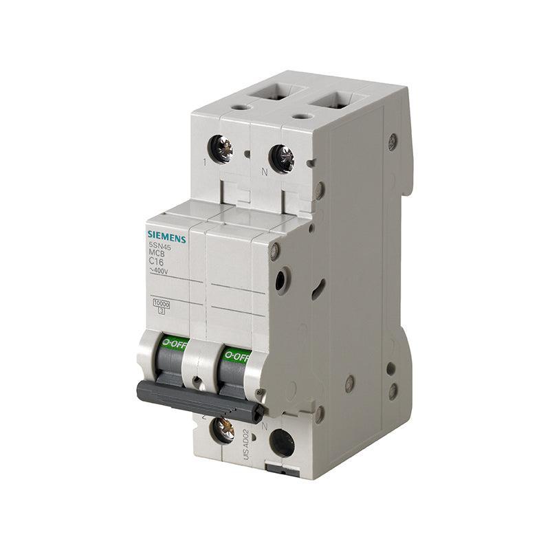 SIEMENS 5SN4 miniature circuit breaker 1P+N