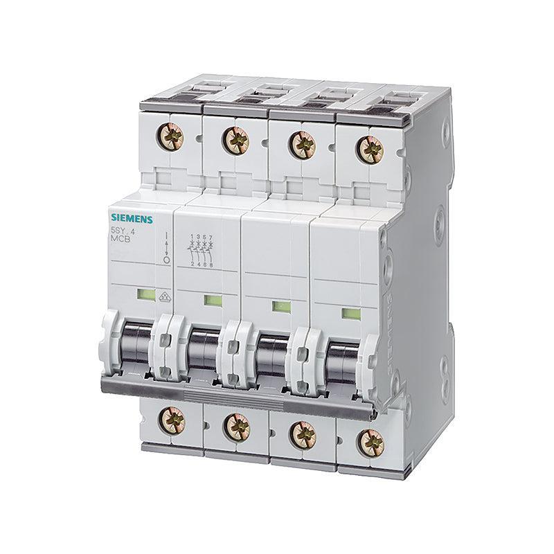 SIEMENS 5SY5 DC miniature circuit breaker 5SY5 DC 4P