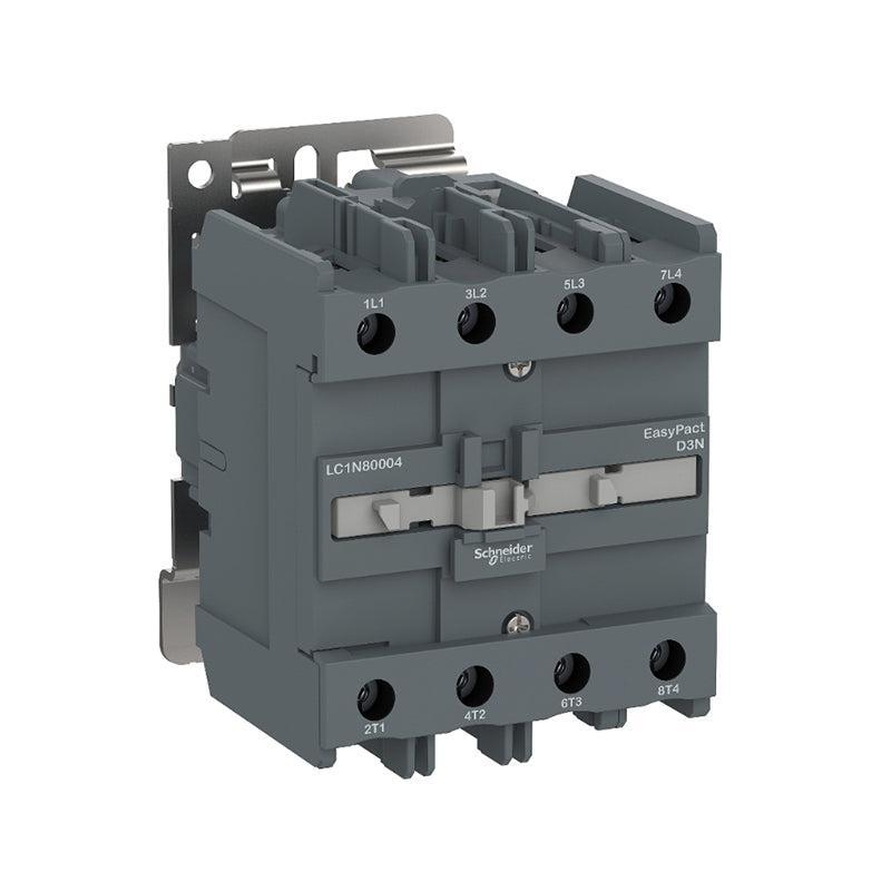 Schneider Electric LC1N AC contactor (AC coil) This material nameplate is upgraded, the product performance remains unchanged, and the new and old products are shipped alternately