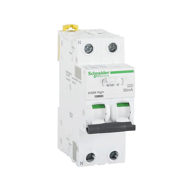 Schneider iC65N Vigi+2P integrated leakage protection circuit breaker