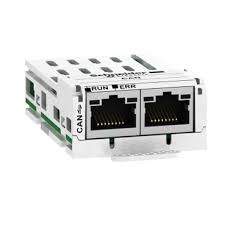 Schneider/Schneider Electric ATV accessories communication card CANopen daisy chain communication module 2 RJ45 interfaces