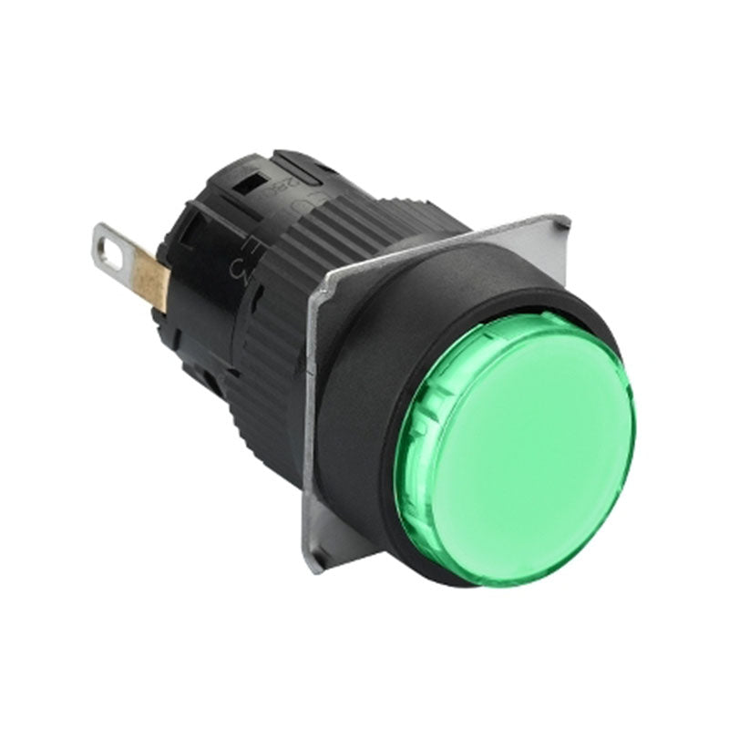 Schneider/Schneider Electric domestic XB6EAV plastic integrated round indicator light