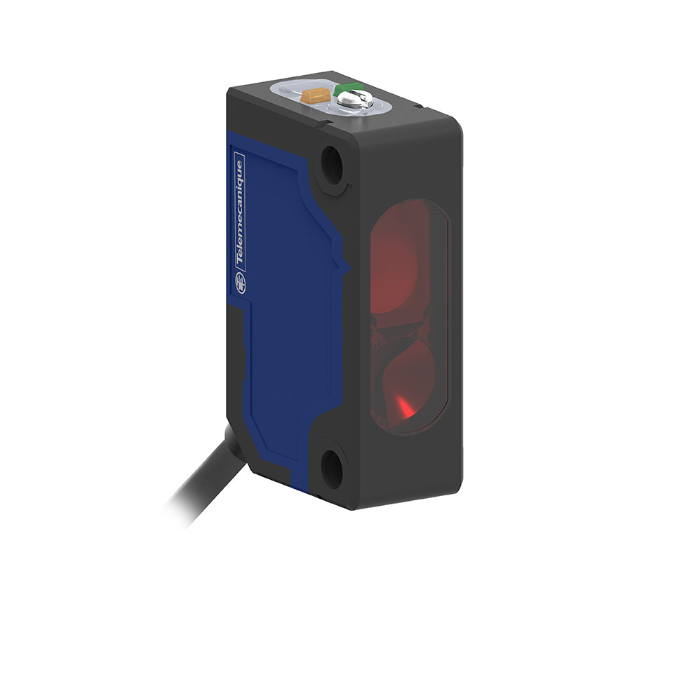 Telemecanique/Telemeike XUM small square plastic housing reflective plate photoelectric switch