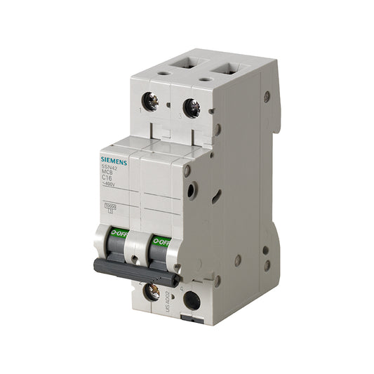 SIEMENS 5SN4 miniature circuit breaker 2P