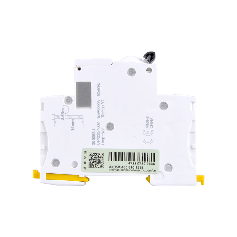 Schneider IC65N C type 6kA Miniature Circuit Breaker