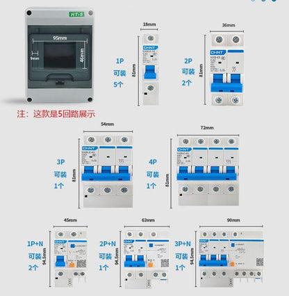 Surface Mounted Distribution Box Waterproof Switch Box