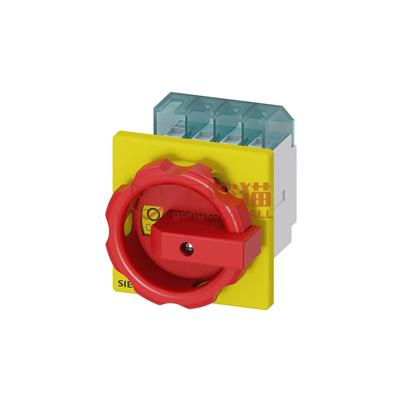 SIEMENS/Siemens 3LD2 main control and emergency stop switch (concealed with rotating operating mechanism, red/yellow handle)