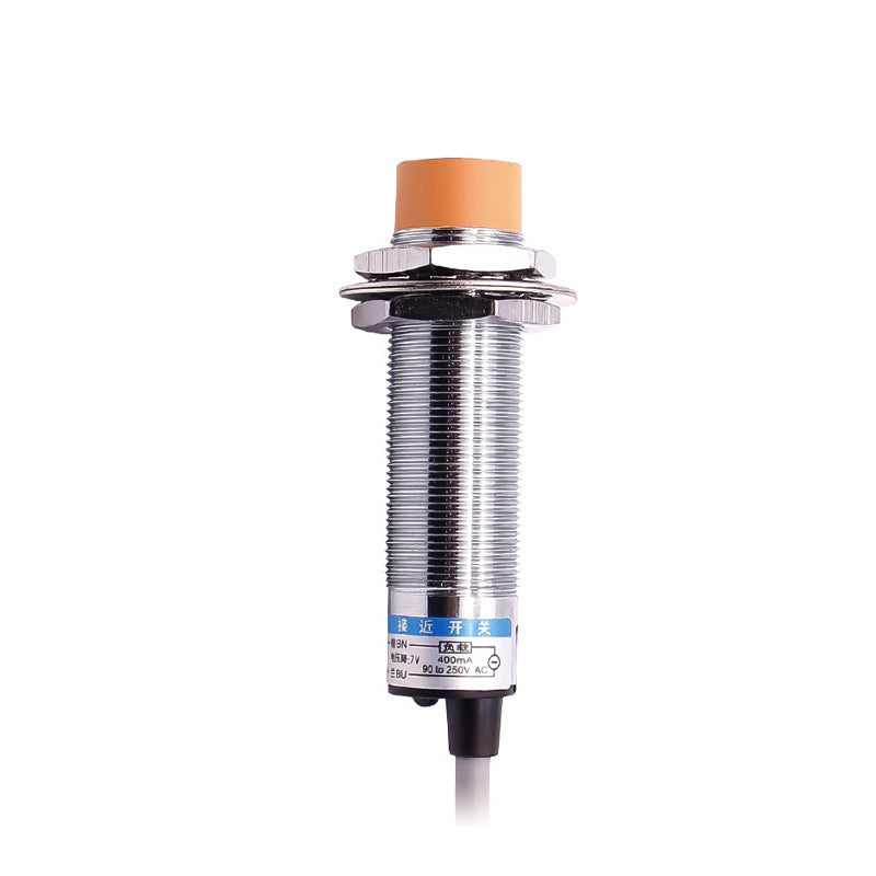 Proximity switch LJ18A3-8-J/EZ, AC 220V two-wire normally open M18 proximity sensor, 8mm.