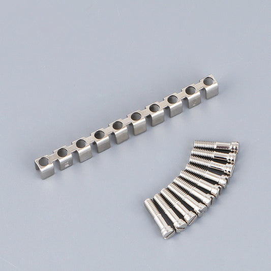 Brass UK terminal block connector FBI 10-8 center connector UK6N voltage parallel shorting strip