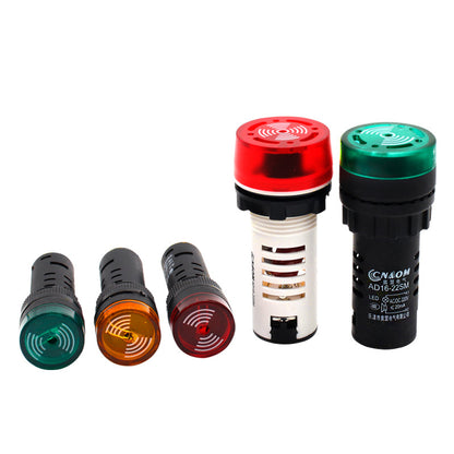 Flashing buzzer AD16-22SM 220V 380V 110V 36V 24V 12V alarm