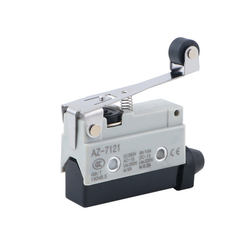 Micro switch AZ-7121 roller type, TZ-7121 miniature limit switch, self-resetting jog limit switch