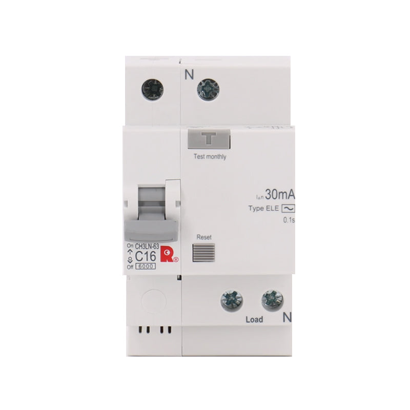 CH3LH-63 Residual Current Protection Miniature Circuit Breaker (AC)