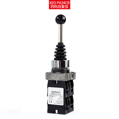 Tower crane switch, toggle switch, self-resetting, four-way self-locking power supply, cross switch, master switch, 2 normally open crank handle