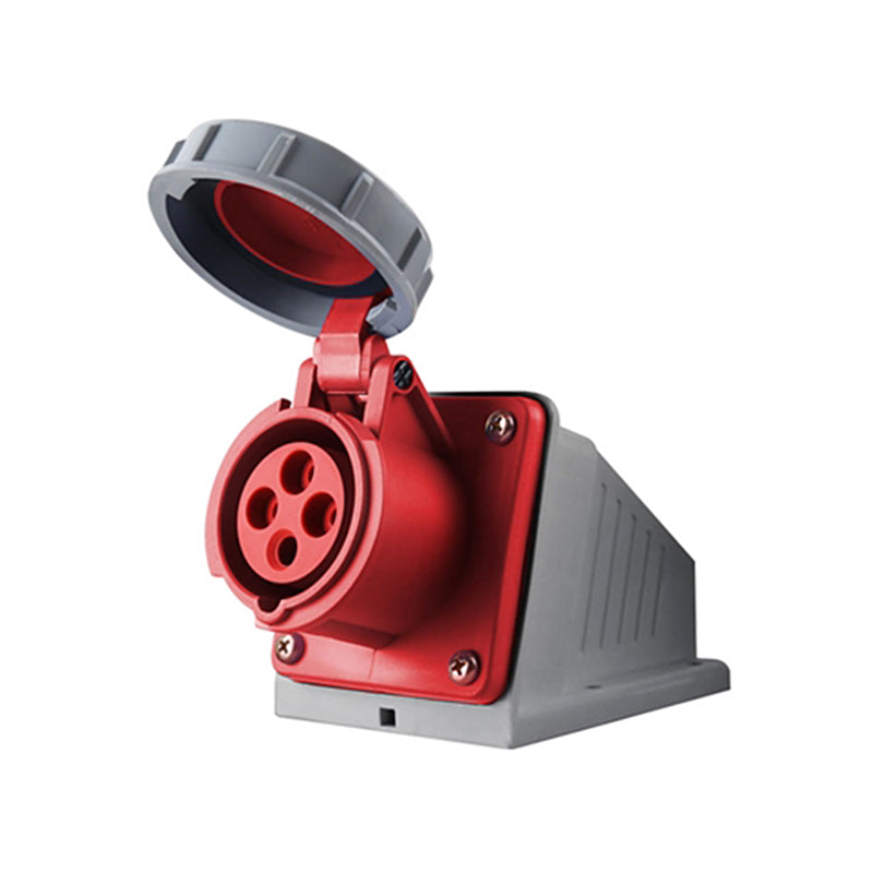 DELIX DEP2 Industrial Surface Mount Socket 3P+E