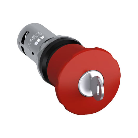 ABB CE Series Compact Key Release Emergency Stop Button