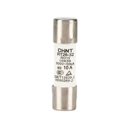 CHNT/Chint Electric RT28 cylindrical cap fuse 10 pcs/box, 2400 pcs/box