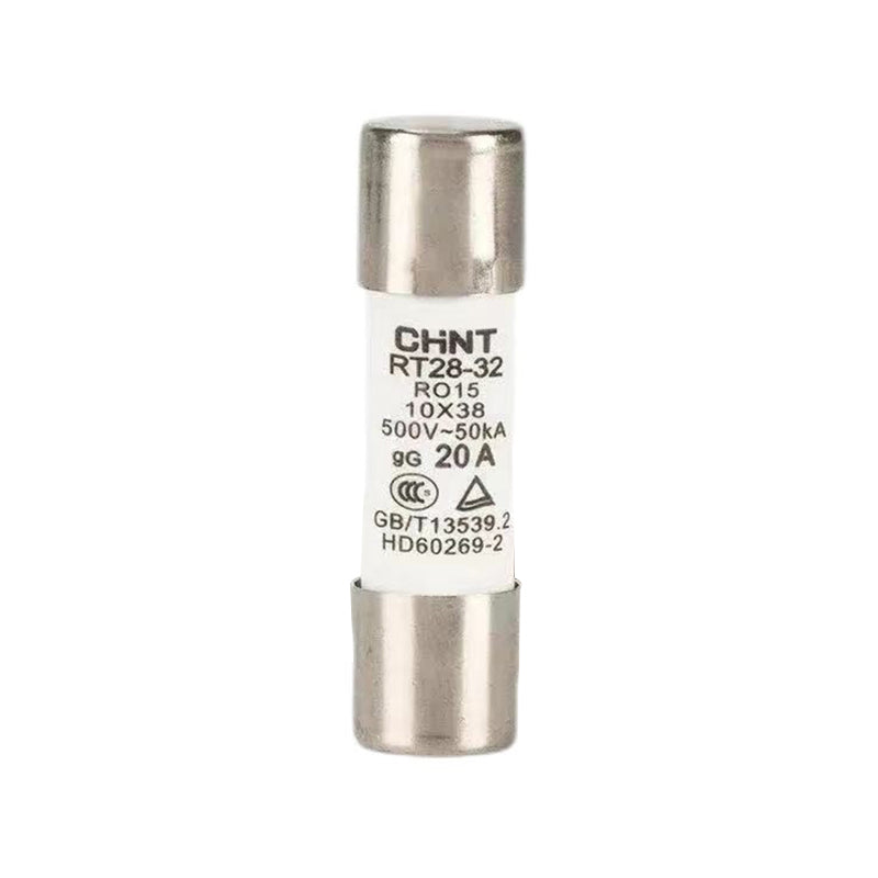 CHNT/Chint Electric RT28 cylindrical cap fuse 10 pcs/box, 2400 pcs/box