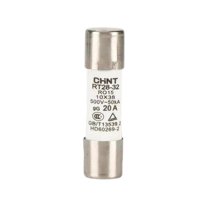 CHNT/Chint Electric RT28 cylindrical cap fuse 10 pcs/box, 2400 pcs/box