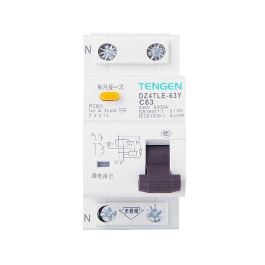 DZ47LE-63YD Miniature Residual Current Circuit Breaker