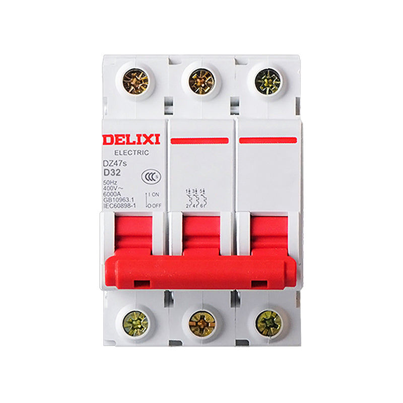 DELIXI DZ47s D Type Miniature Circuit Breaker