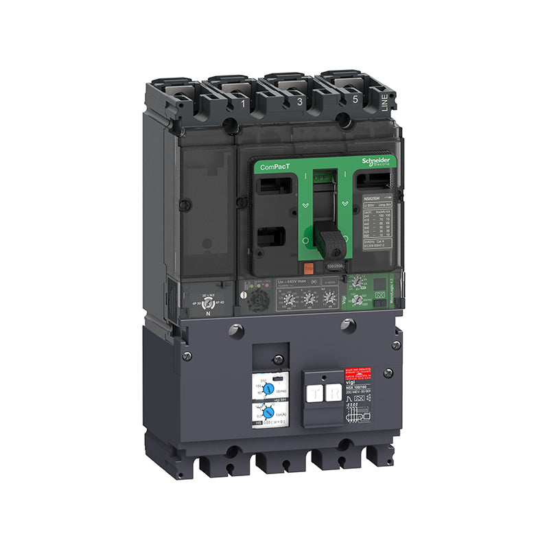 NSX Residual Current Protection Circuit Breaker (）