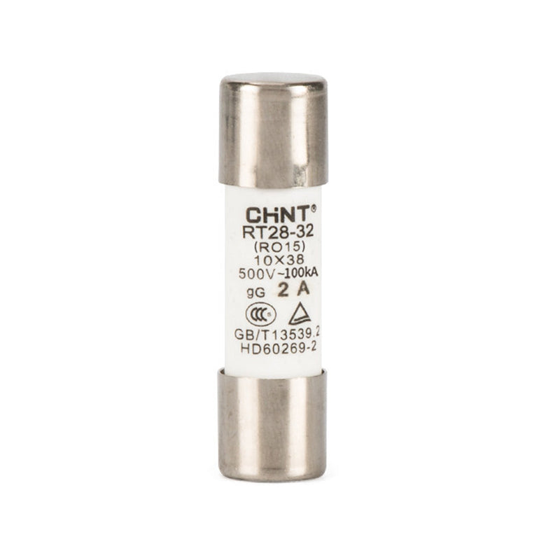 CHNT/Chint Electric RT28 cylindrical cap fuse 10 pcs/box, 2400 pcs/box