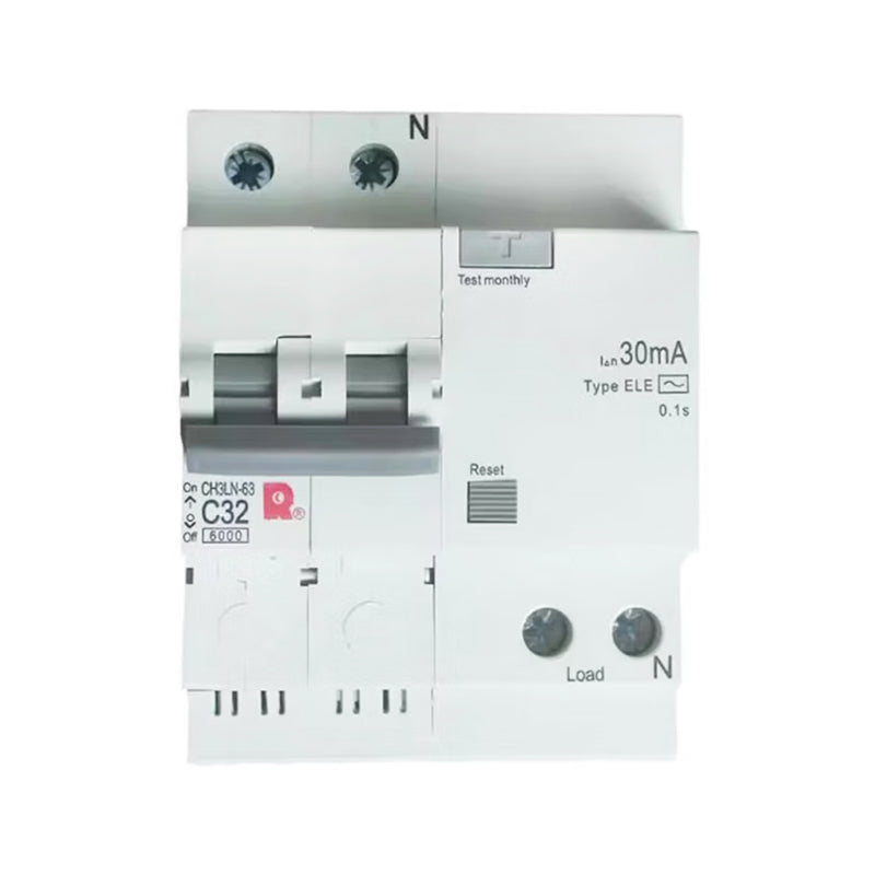 CH3LN-63 Residual Current Protection Miniature Circuit Breaker (AC)