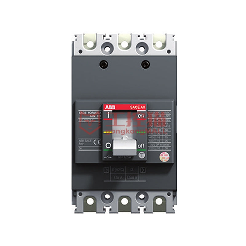 ABB Formula A Series 4P 125A Frame Current
