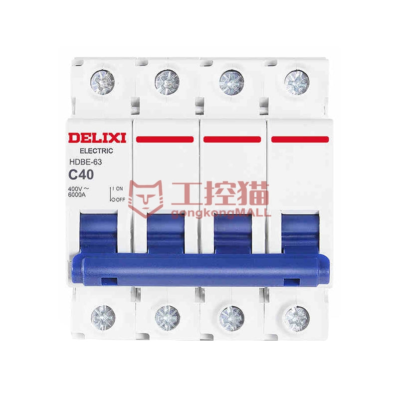 DELIXI HDBE-63 C Type Miniature Circuit Breaker