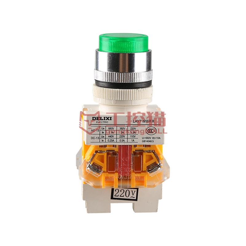 DELIXI/Delixi Electric LAY7 button with light 10 pcs/box, 160 pcs/box