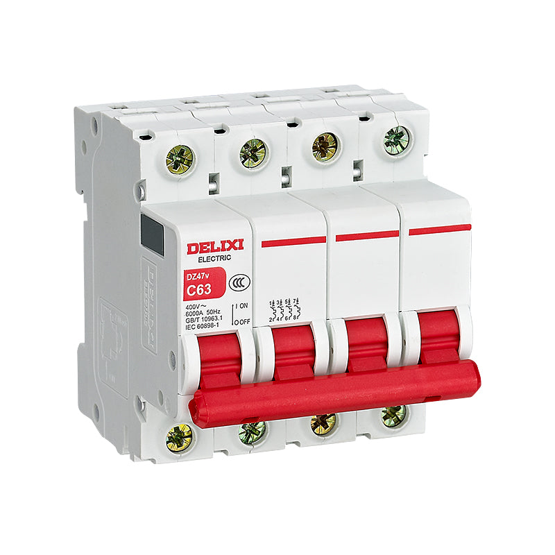 DELIXI DZ47v B Type Miniature Standard Circuit Breaker