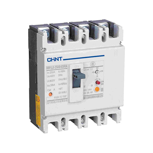 NM1LE Residual Current Protection Circuit Breaker