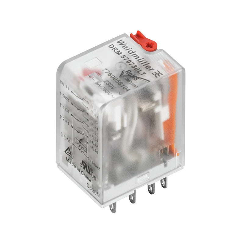 DRM LED Push Button Relay
