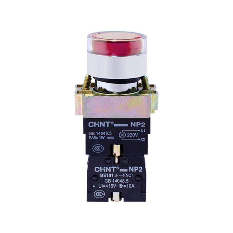 CHNT/Chint Electric NP2 flat head button with light