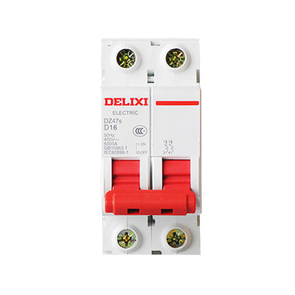 DELIXI DZ47s D Type Miniature Circuit Breaker