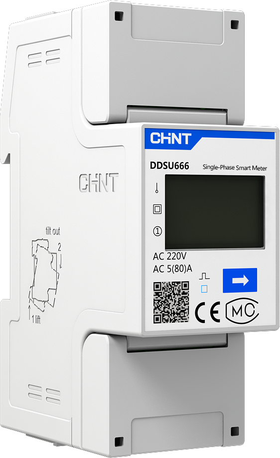 CHINT DDSU666 Single Phase DIN-Rail Meter