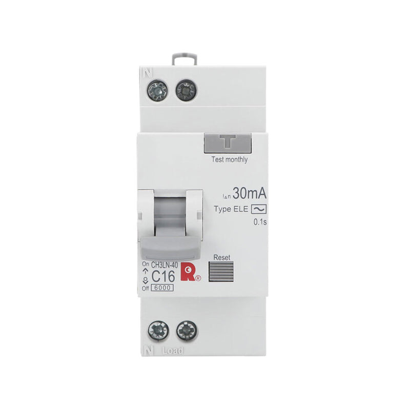 CH3LN-40 Residual Current Protection Miniature Circuit Breaker (AC)
