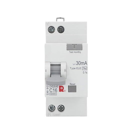 CH3LN-40 Residual Current Protection Miniature Circuit Breaker (AC)