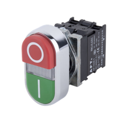 APT PB1S raised double-position illuminated button