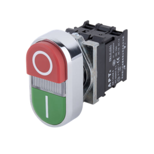 APT PB1S raised double-position illuminated button