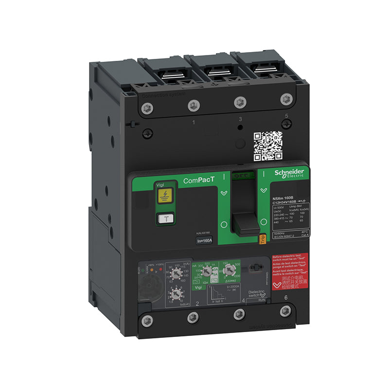 NSXm Residual Current Protection Circuit Breaker