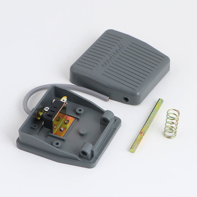 TFS-201 Foot Switch, FS-201 Pedal Foot Switch with 2-meter Wire, Self-Resetting, 220V/380V