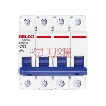 DELIXI HDBE-63 C Type Miniature Circuit Breaker