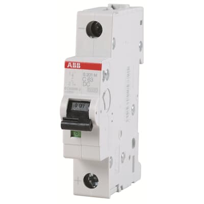 ABB S200MDC C Type 5-10In DC Miniature Circuit Breaker