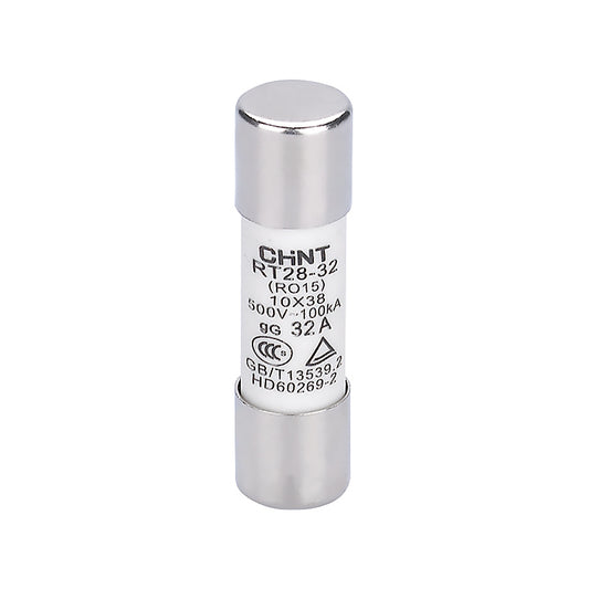 CHNT/Chint Electric RT28 cylindrical cap fuse 10 pcs/box, 1000 pcs/box